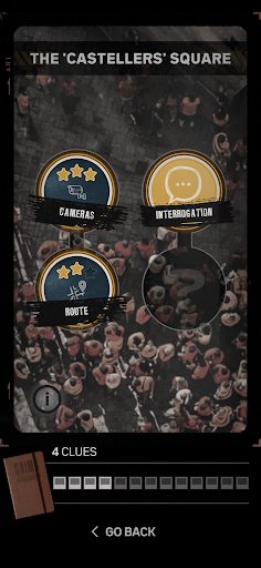 Crimes: open cases Screen 3