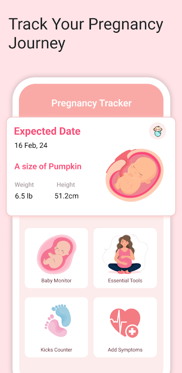 Pregnancy Due Date Tracker - New - (Android)