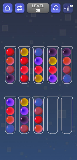 Ball Sort - Bubble Sort Puzzle Screen 2
