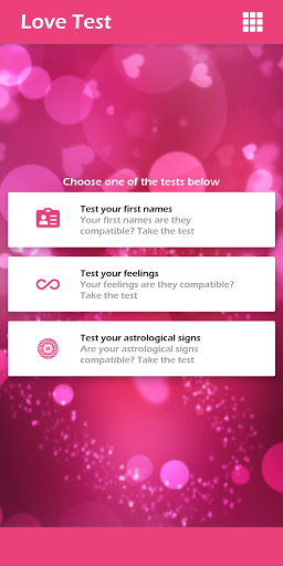 Android application Love Test: Test your love screenshort