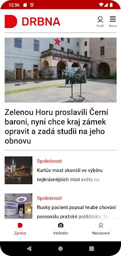 Android application Drbna screenshort
