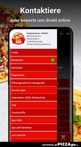 Pizzeria Sun Frankfurt am Main Screen 3