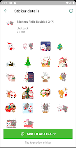Stickers de Navidad