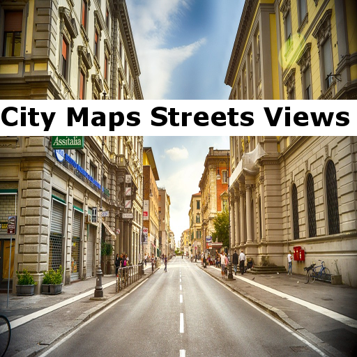 Streets Views Maps .City 1.0 Icon