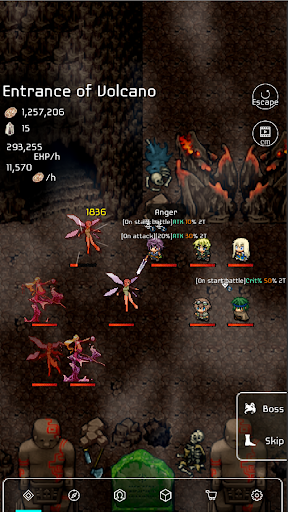 Android application BattleDNA3 - idle RPG screenshort