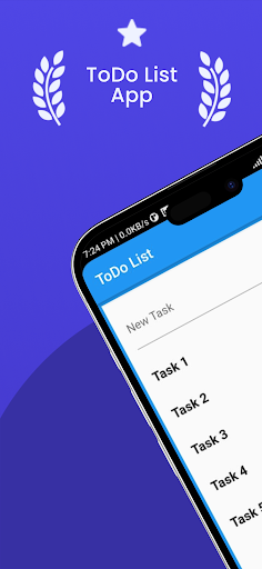 Android application ToDo List App screenshort