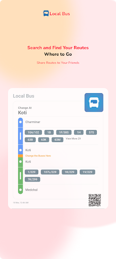 Local bus Screen 3