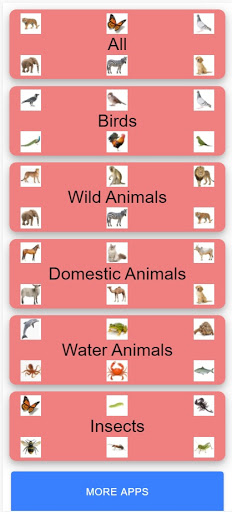 animal sounds for kids ekran görüntüsü