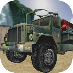 「Army Trucker Transporter 3D」圖示圖片