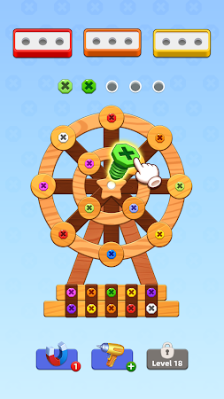 Game screenshot Wood Screw Puzzle - Bolts Sort hack