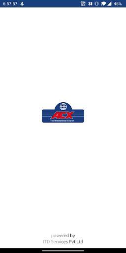 Android application ACX International Courier screenshort