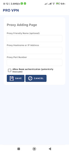 PRO VPN Screen 3
