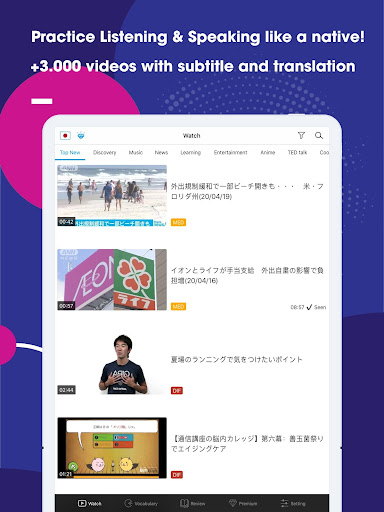 Listening Japanese, Chinese an - Education - apps