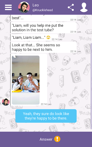 Hey Love Tim: High School Chat Story 2.0.4 screenshots 5