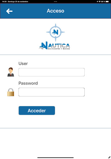 Android application DockWiz Clientes Nisas screenshort