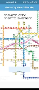 Mexico City Metro Offline Map