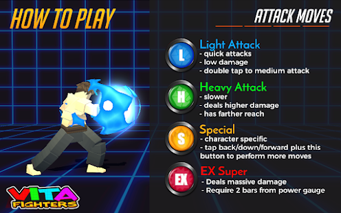 Vita Fighters Screenshot