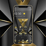 Cover Image of Download Gold Trigon Black Business Theme 1.1.3 APK