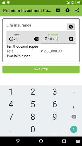 Investment Calculator Screen 3