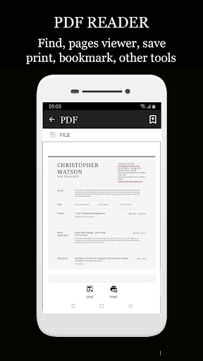 Android application Document Viewer - PDF Editor screenshort