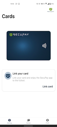 Android application secupay screenshort