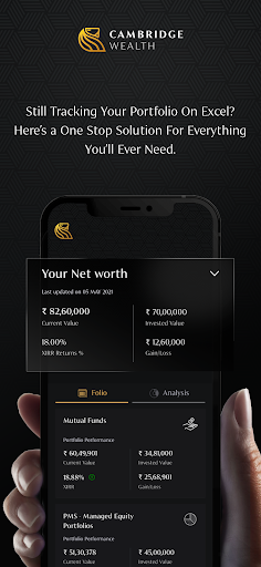 Android application Cambridge Wealth screenshort