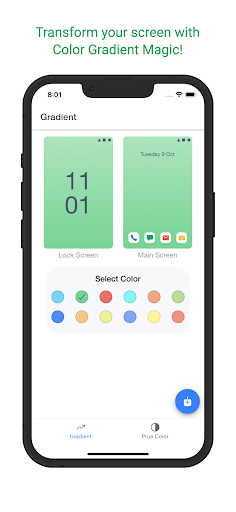 Gradient Wallpaper Generator Screen 2