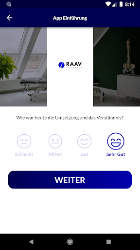 RAAV Therapie Mobil Screen 3
