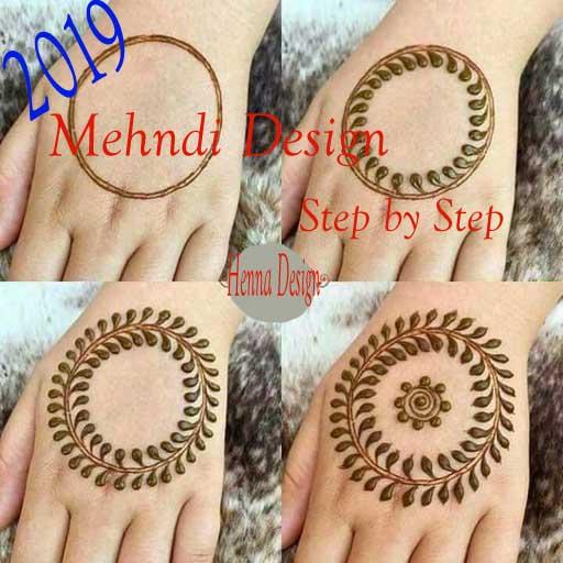 Mehndi Design Step By Step Idea Gallery Offline Laai af op Windows