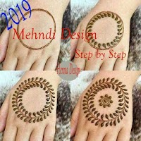 Mehndi Design Step By Step Ide