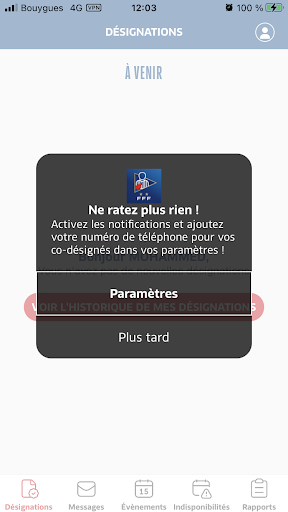 Officiels FFF Screen 2