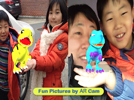 Dinosaur Coloring 3D - AR Cam