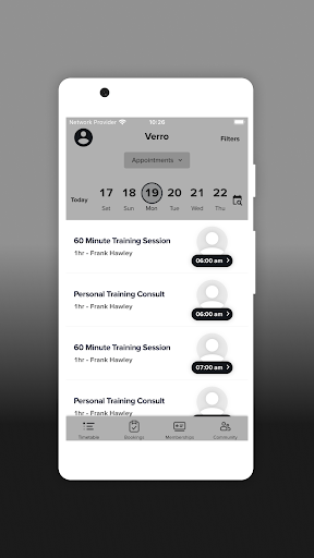 Verro Membership Screen 2