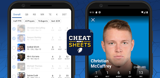 Fantasy Football Cheat Sheets