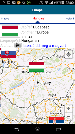 Screenshot of Learn Hungarian - 50 languages