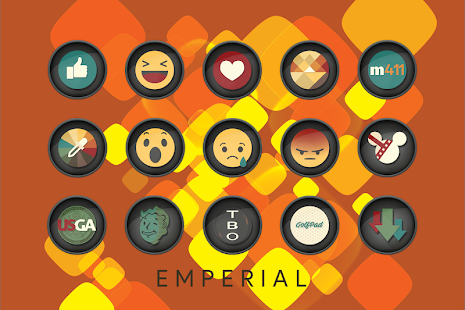 Emperial - Circle Retro Icons Screenshot