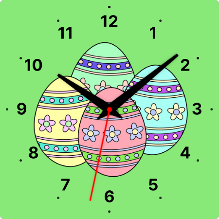 Easter Eggs Watch Face screenshot 2