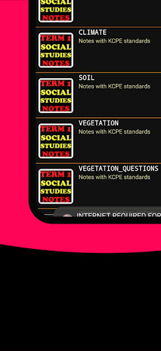 Social Studies Grade 5 Notes Screen 3
