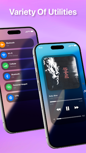OS Control Center App Screen 2