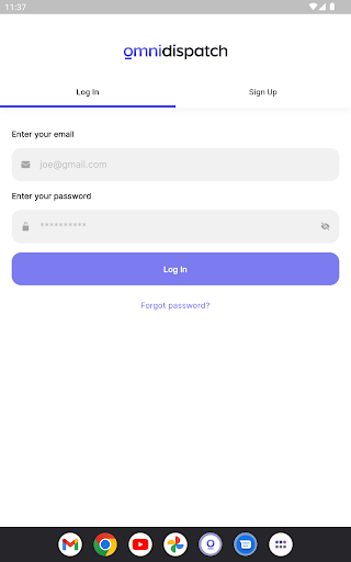 Omni Dispatch Screen 3