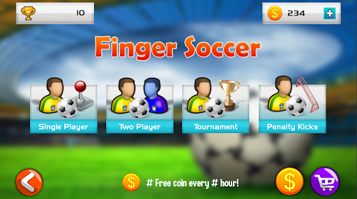 Android application Finger Soccer - 2021 screenshort