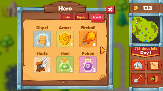Heroes 2 : The Undead King Mod APK 1.06 (Unlimited money) Gallery 8