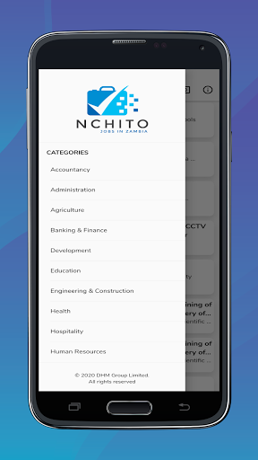 Android application Nchito: Find Jobs in Zambia screenshort