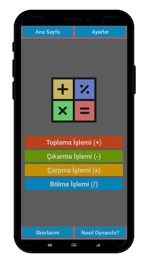 Android application Math Games: Math Matrices screenshort
