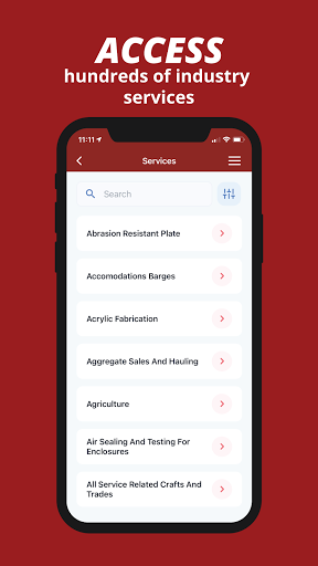Android application IRP Mobile screenshort