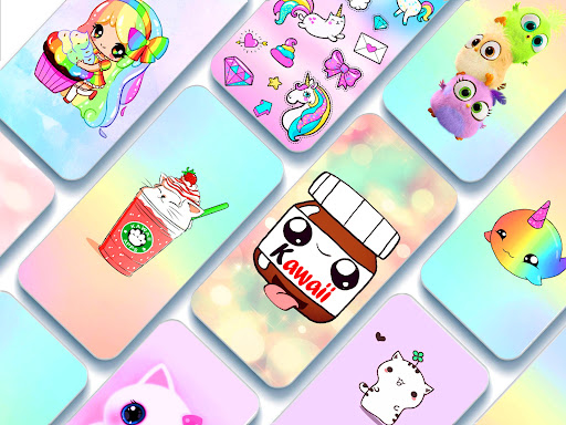 Android application Cute kawaii Wallpapers screenshort