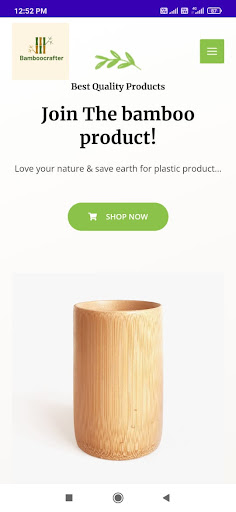 Bamboocrafter- A bamboo store Screen 2