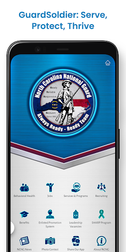 Android application NC National Guard screenshort