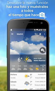 Screenshot 1 3BMeteo: Pronóstico del tiempo android