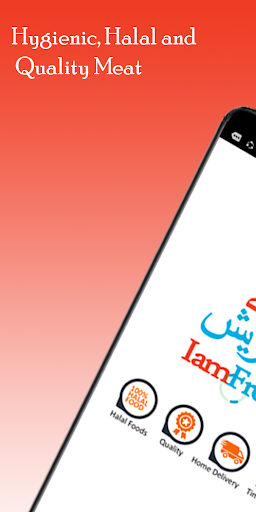 Android application IamFresh - Order Meat Online screenshort